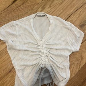 Reformation Cropped Shirt